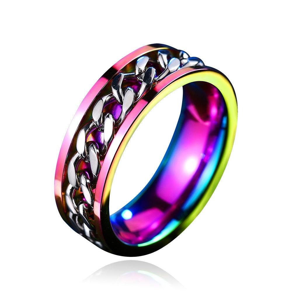 Bague tournante en acier inoxydable
