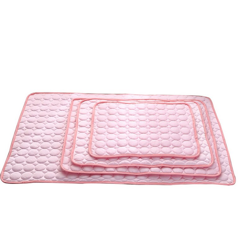 Pet Dog Cat Ice Silk Cold Nest Pad för kylning på sommaren
