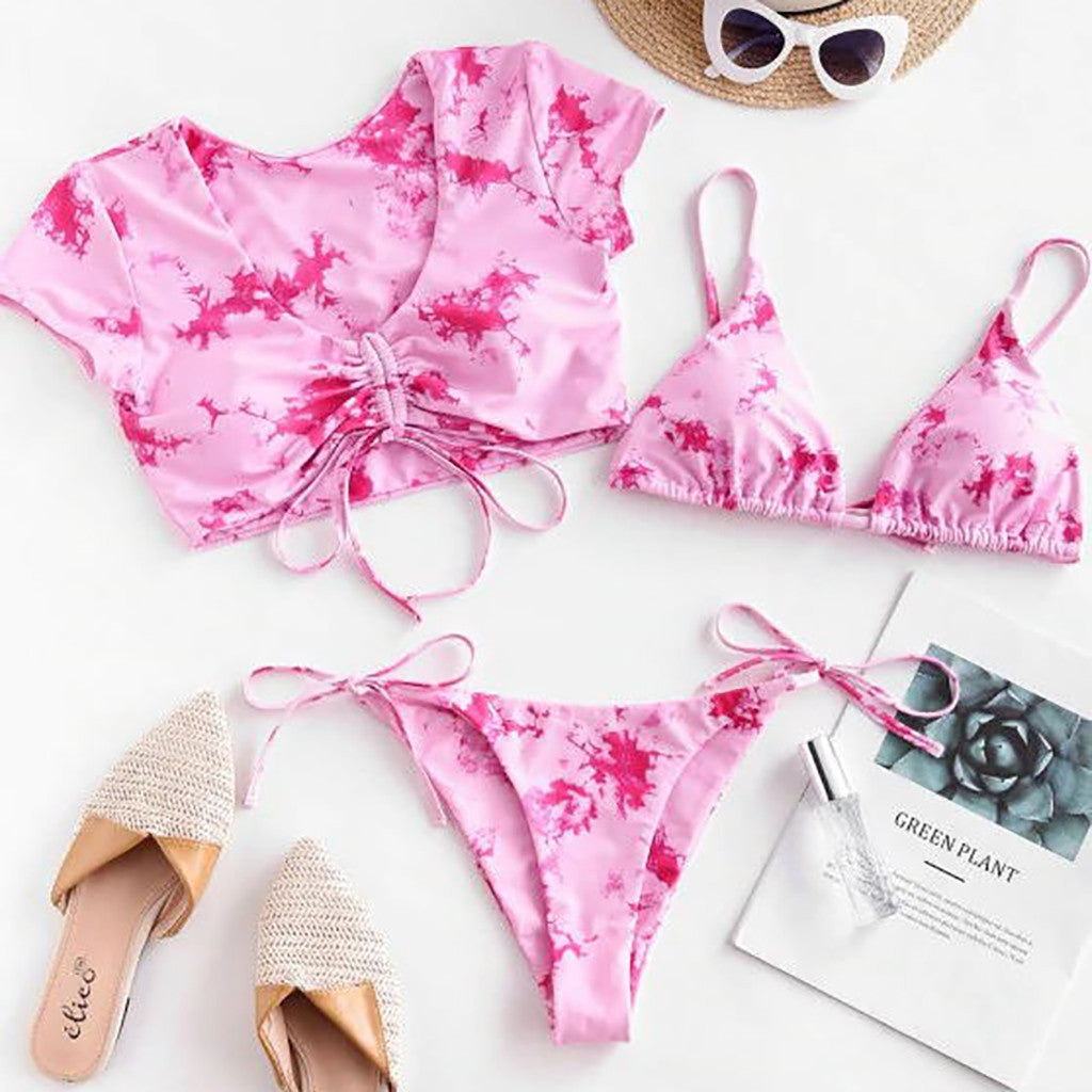 Tredelad bikini