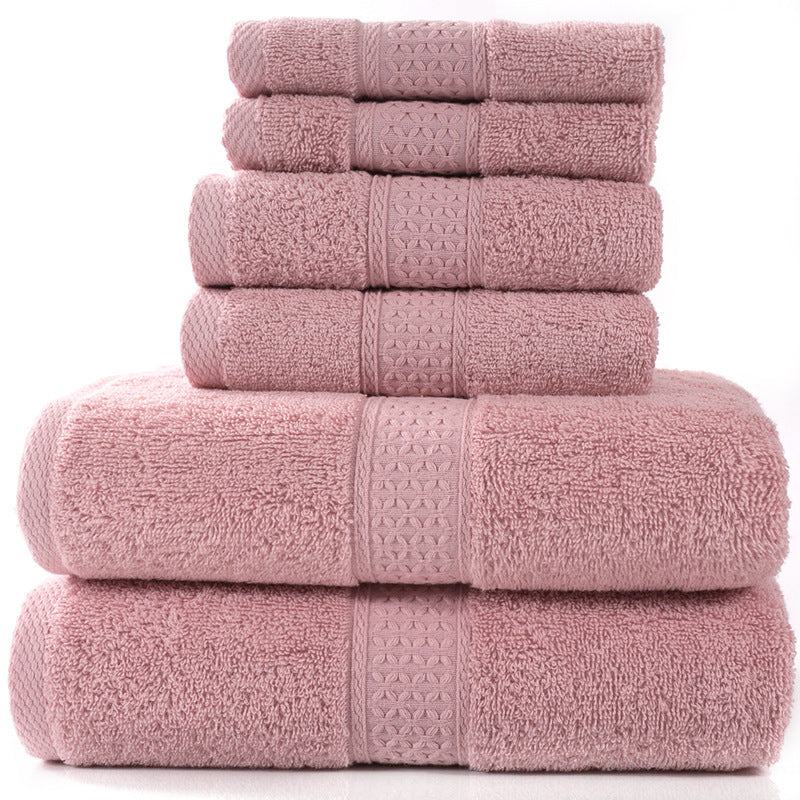 Ensemble de serviettes absorbantes en coton de 3 pièces et 6 pièces