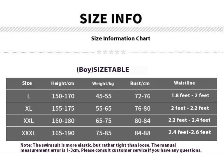 Men's Professional Diving One-piece Swimsuit