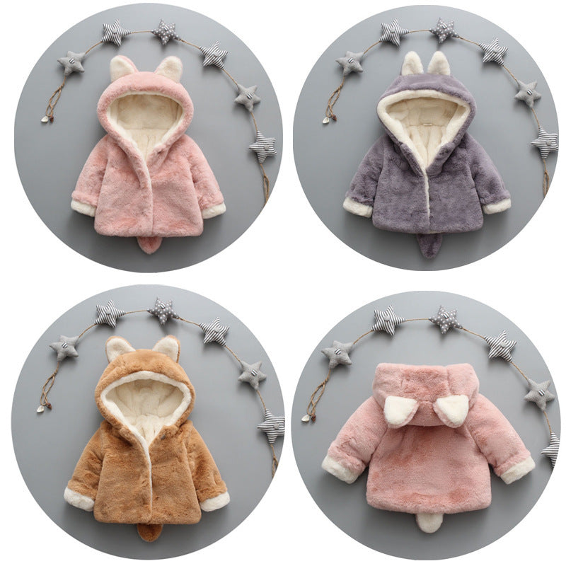 Manteau bébé en coton