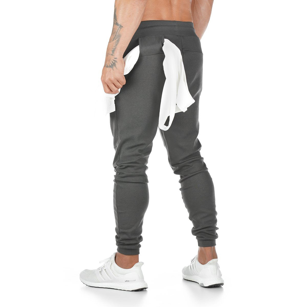 European American Cotton Sports Pants Men - M-3XL - Detailed Size Chart - Weight & Height Guide - Asian Sizing