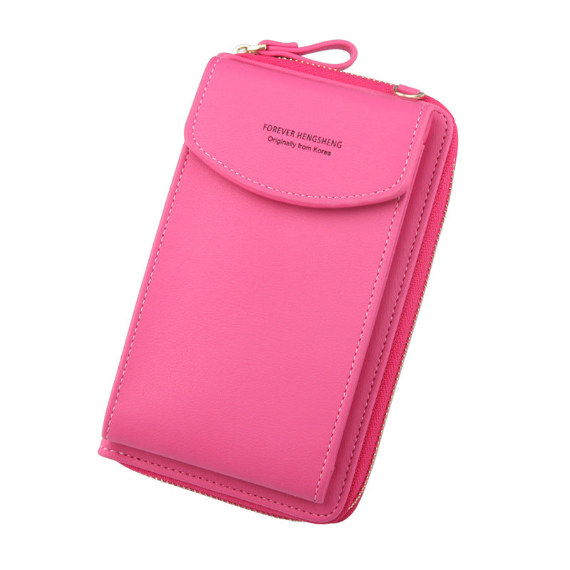 Mobiltelefonväska Dragkedja Dam Diagonal Bag