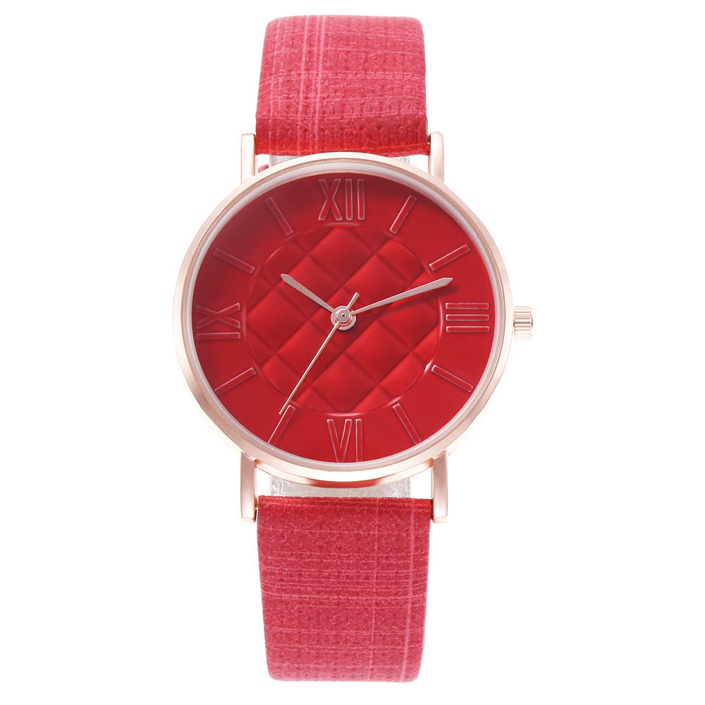 Pineapple Roman Watch Quartz Wrist Watch - Elegant Stylish Tropical Unique High-Quality Durable Comfortable Versatile