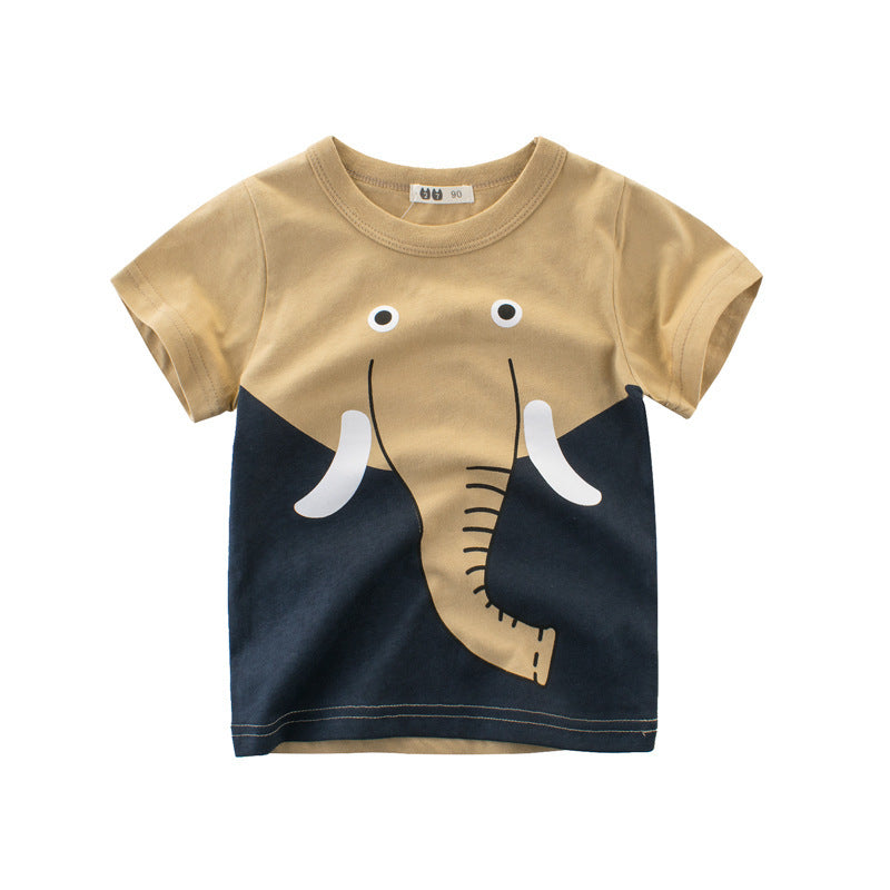 T-shirt enfant manches courtes garçon demi manche