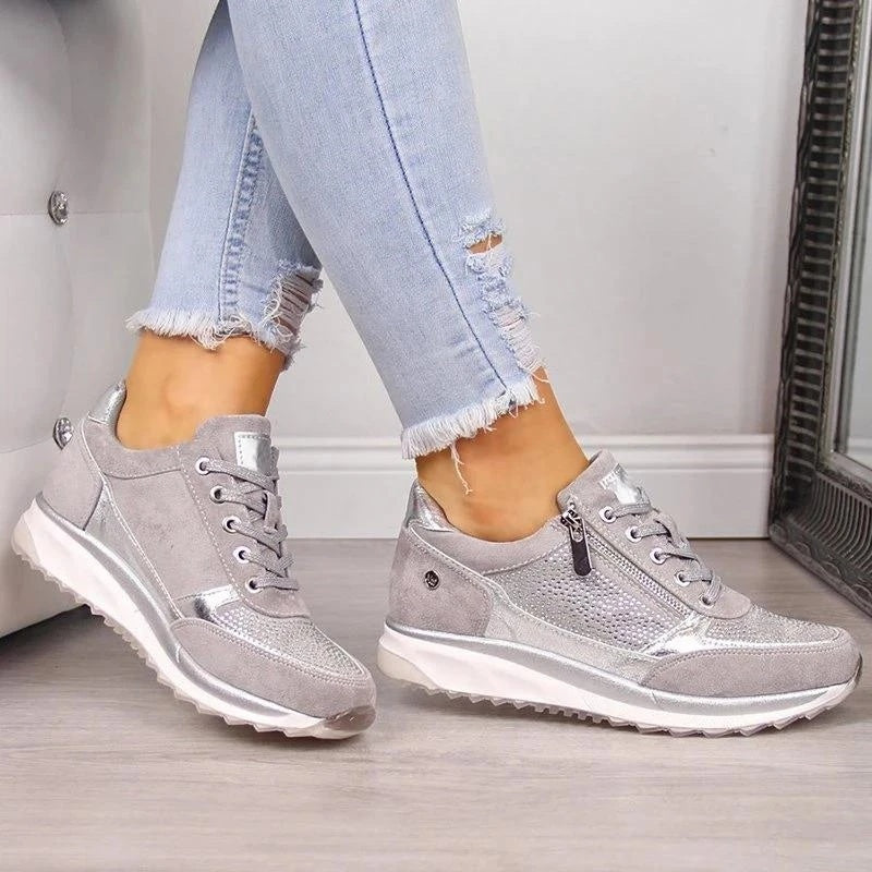 Women's Thick Bottom Daddy Shoes - 3cm Height Increase