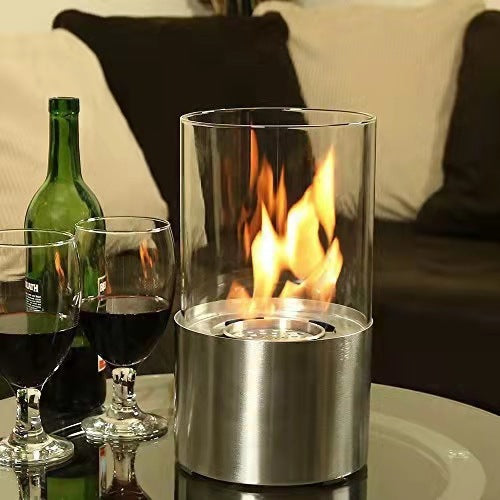 Marque de table Pit betong Glöjning Alkohol Inomhus Brand Skål Mini öppenplats utomhus Dekor Portabel Bord Top Chiminea Méditation Isopp Troyl