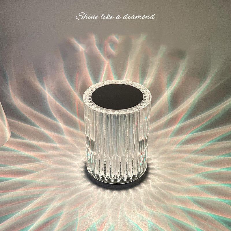 Kristalllampa Bordslampa Atmosphere Creative Line Liten nattlampa LED-lampor