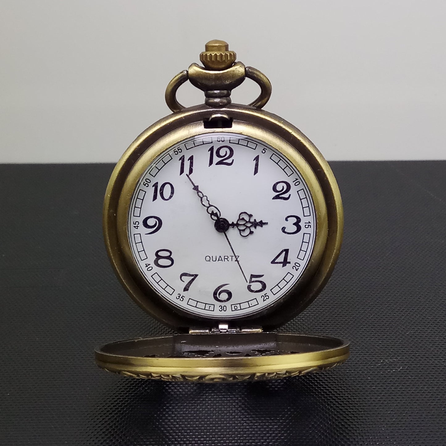 Vintage Classic Large Gear Hollow Pocket Watch - Industrial Elegant Modern Functional Sophisticated Statement Exquisite Impressive