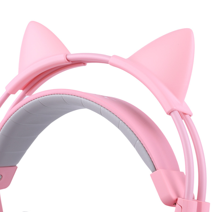 G951 Gaming Headset USB 7.1 Virtual Surround Sound Headset LED Cat Ear-hörlurar