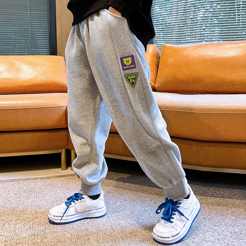 Pantalons Pantalons Décontractés Printemps Et Automne Enfants