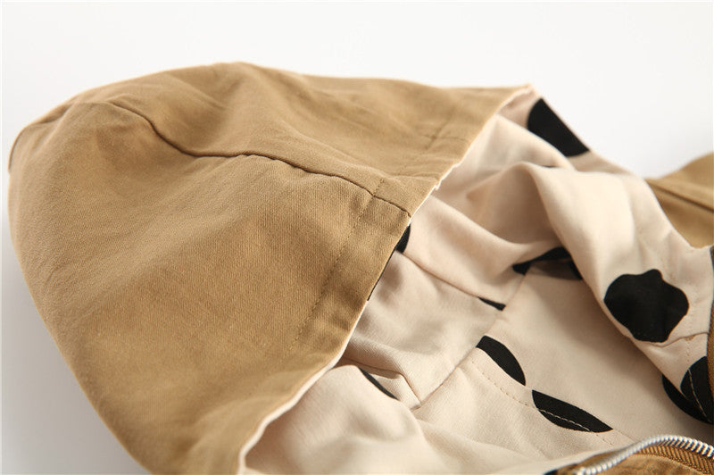 Veste à capuche décontractée des deux côtés
