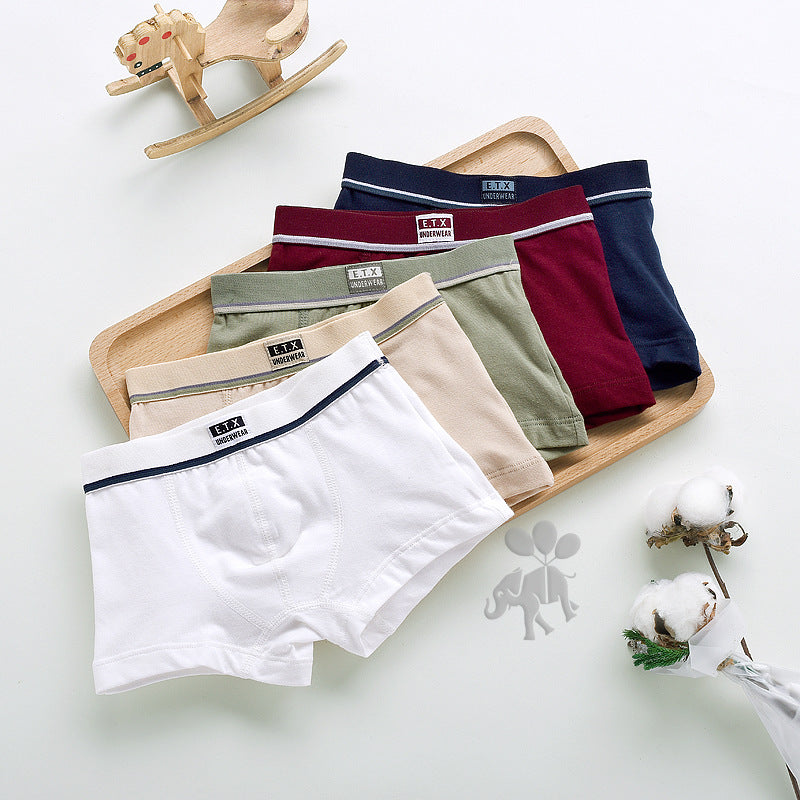 Sous-vêtements pour enfants ETX Boxer en lot de cinq