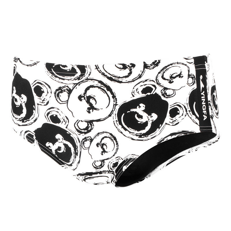 Men's Professional Racing Swimming Trunks Teenagers