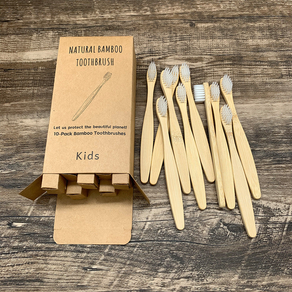 Eco Friendly Bamboo Soft Fiber Toothbrushes