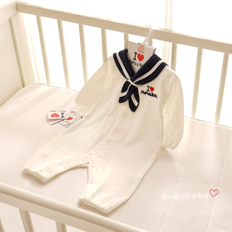 Navy Style Baby Onesies - Newborn Clothes