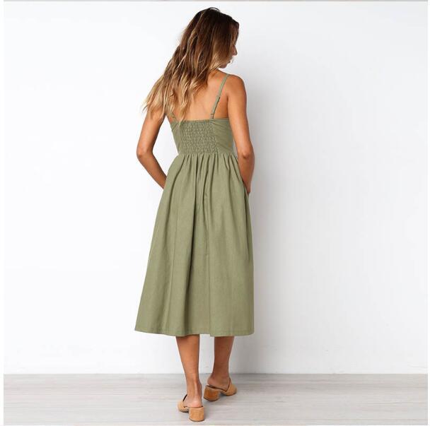 Pattern Print Hanging Dress