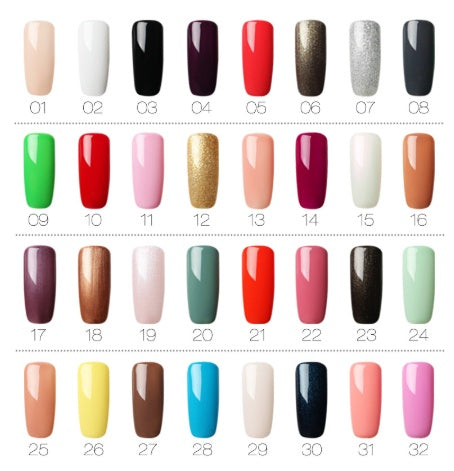 ROSALIND Pure Colors Gel Polish Collection - 7ML | 58 Colors + Base/Top UV/LED