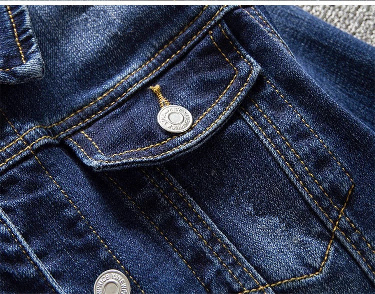 Veste d'étudiant décontractée slim d'automne