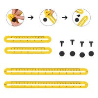 Multi-function Four Folding Measuring Rulers