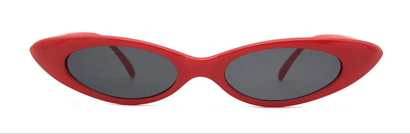 Nya solglasögon med ovala bågar, transparenta havsglasögon, personlighet, retro solglasögon, mode, vilda solglasögon