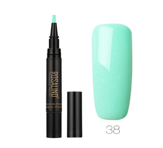 Pure Color Nail Art Pen - 5ML UV/LED | 58 Colors MSDS/SGS Certified