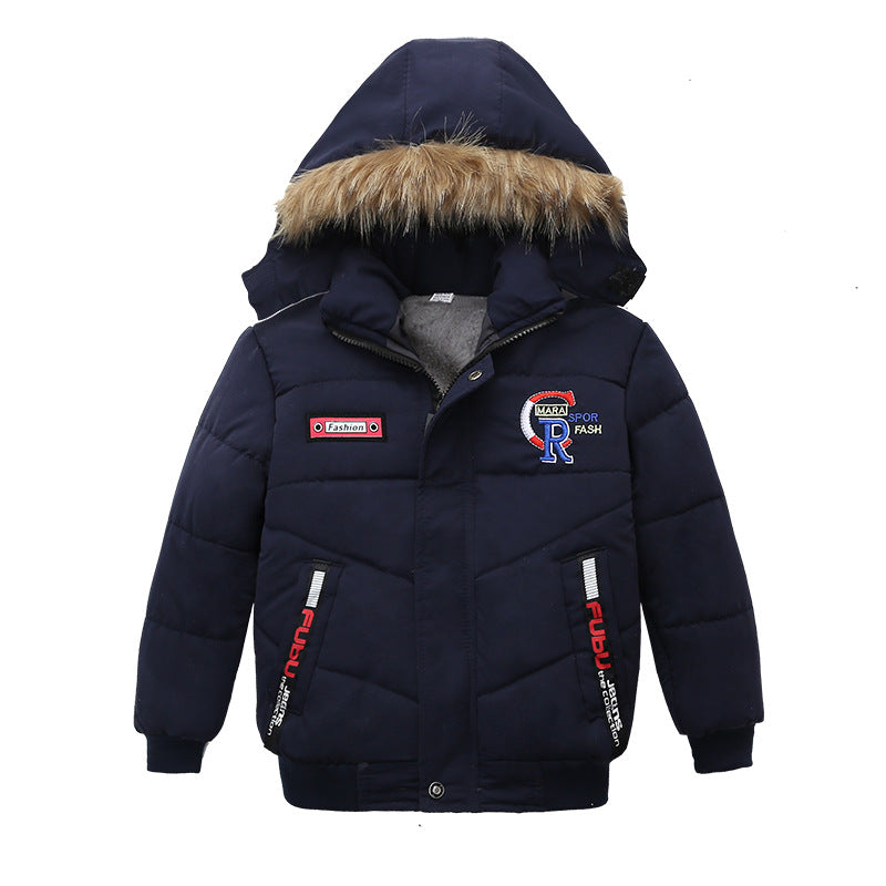 Vestes matelassées en coton pour garçons de petite et moyenne taille