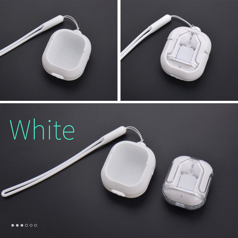 Nytt Mini Transparent trådlöst Bluetooth Headset Digital Display ENC brusreducering True Wireless Sports Music