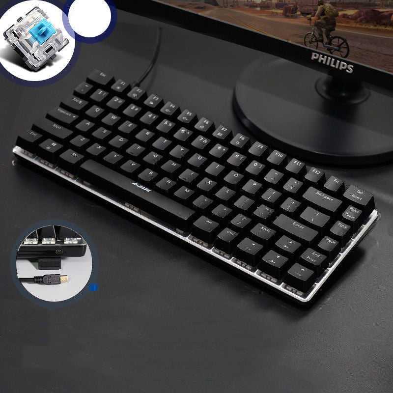 Heijue AK33 Gaming Computer Notebook Mekaniskt Tangentbord