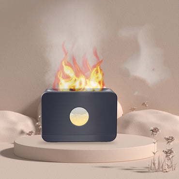 Nouveau Humidificateur d'aromathérapie à flamme bicolore, diffuseur de grande capacité pour la maison, décoration de la maison