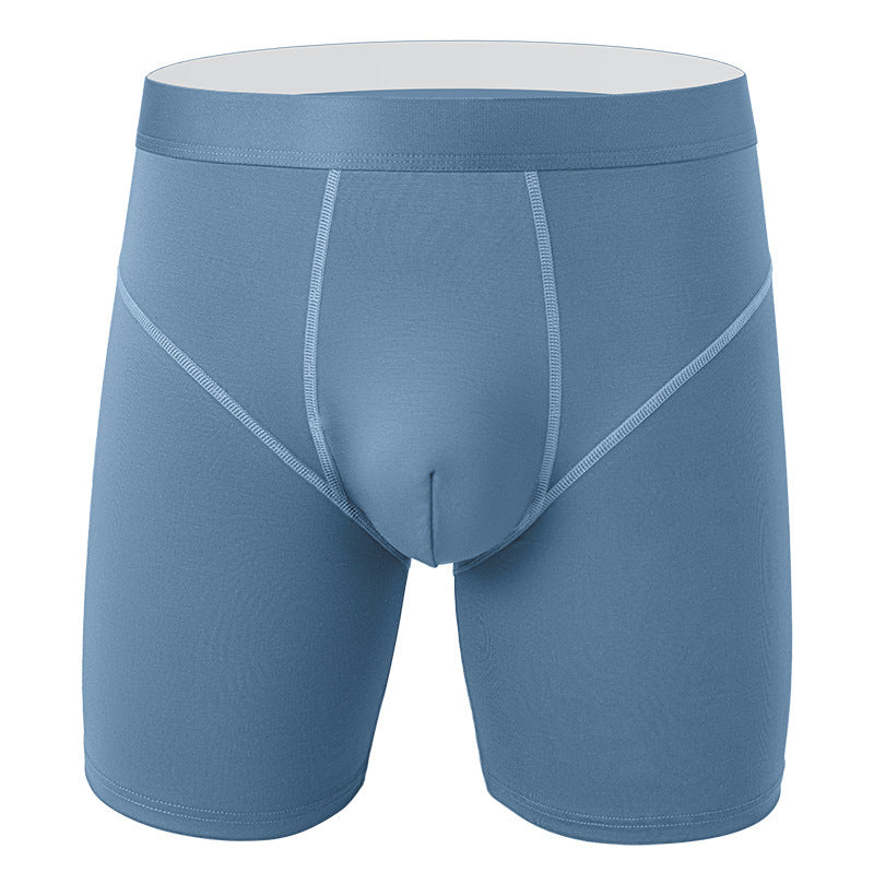Herr Slitstarka Ben Casual Boxers Med Mellanhöga