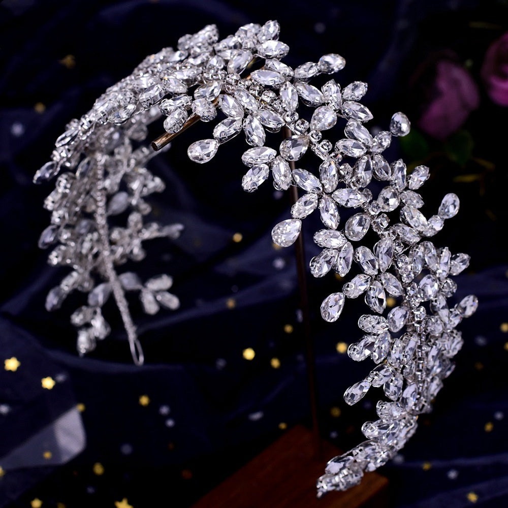 Handmade Headband Wedding Hair Accessories - Elegant Bridal Look