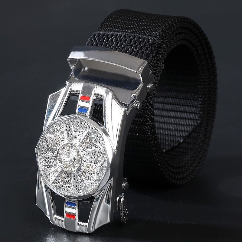 Woven Nylon Casual Fashion Belt - Comfortable Style