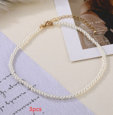Färg gnistrande nyckelbenskedja Choker halsband för kvinnor