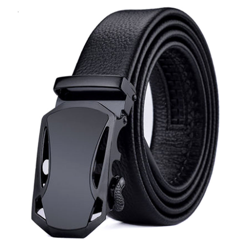 Men's Plus Size Extended Automatic Buckle Belt - Inclusive Comfort