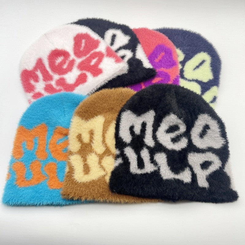 Beanie Cap Mea Beanie Beanie Stickad mössa