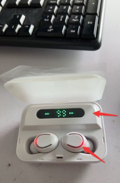 Multifunktions Bluetooth-headset Binaural Movement Power Bank Telefonsupport