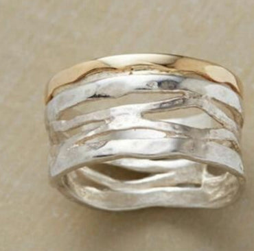 French Retro Hollow Ring Creative Minimalist Bracelet