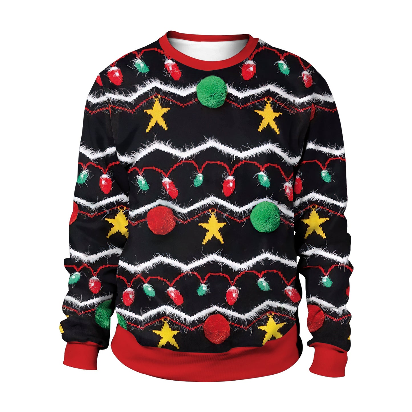 Digital Printing Christmas Sweater - Stylish & Comfortable