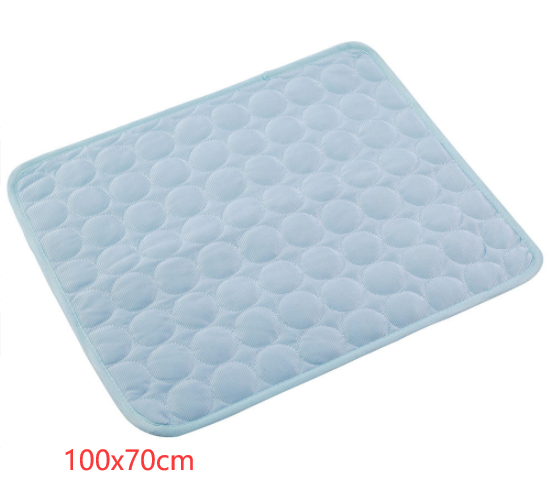 Pet Dog Cat Ice Silk Cold Nest Pad för kylning på sommaren