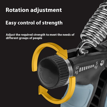 Count Adjustable Spring Grip - Professional Fitness Equipment