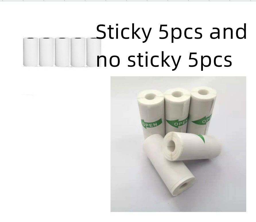 Miniskrivare Bärbar Mini Bluetooth WiFi Ny Fel Skrivare Mobiltelefon Foto Titel Anteckning Hot Print Pocket Student Error Etikettskrivare