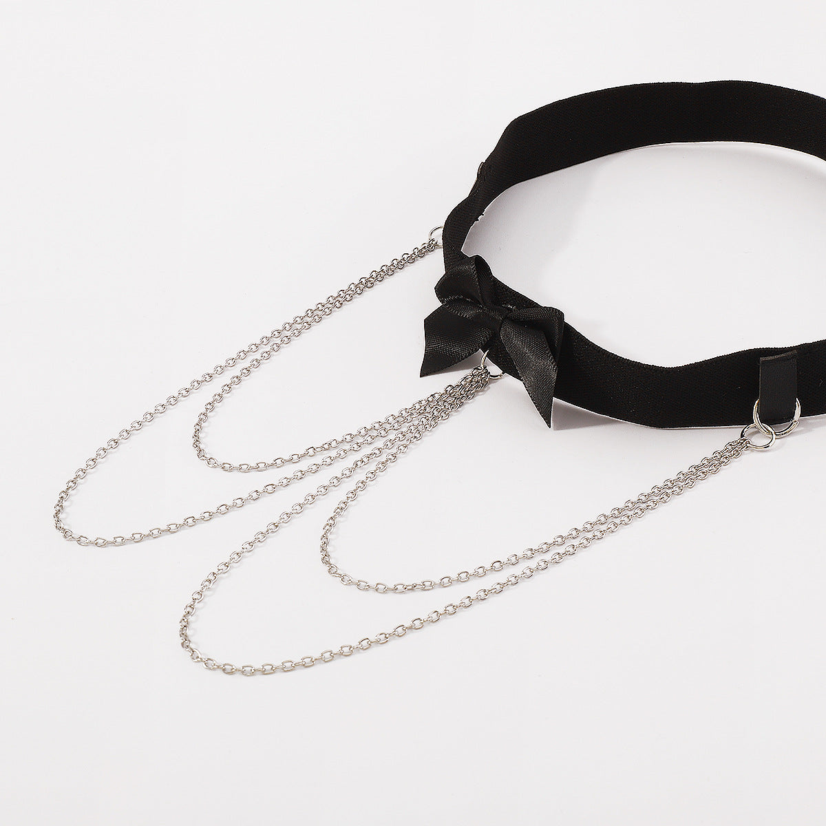 Sexig Mode Ben Ring Elastiskt Band Rosett Kedja Tofs Ben Armband Ankel Ring