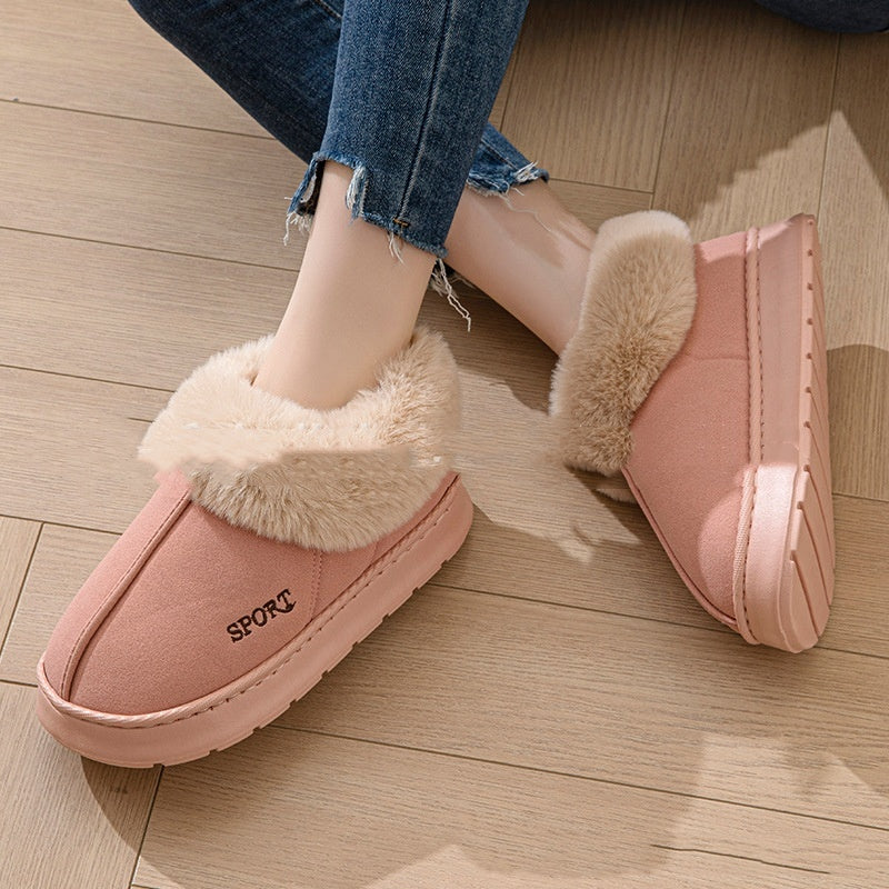 Sunday Cozy Plush Soft Slippers
