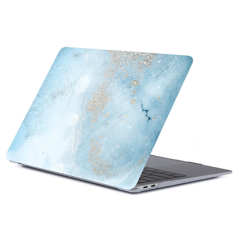 Notebook marmorerat frostat skyddsfodral