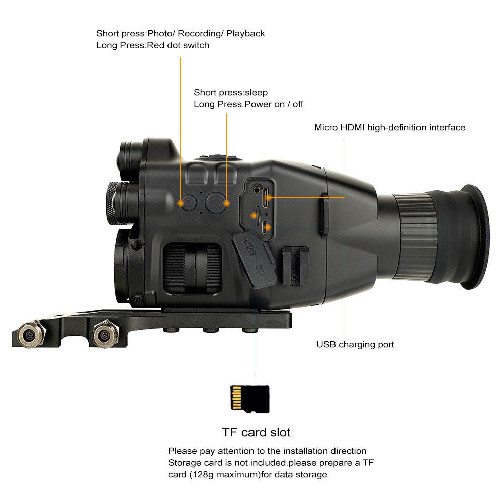 CY789 HD Fotografi Night Vision Instrument Sets of Sikta