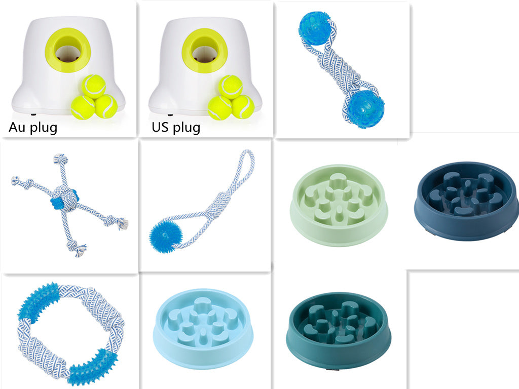 Automatic Interactive Ball Launcher - Dog Pet Toy with 3 Distance Settings