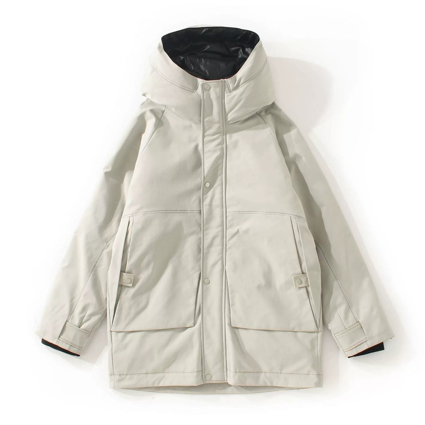 Veste d'hiver en duvet de canard blanc pour hommes, veste de qualité à la mode