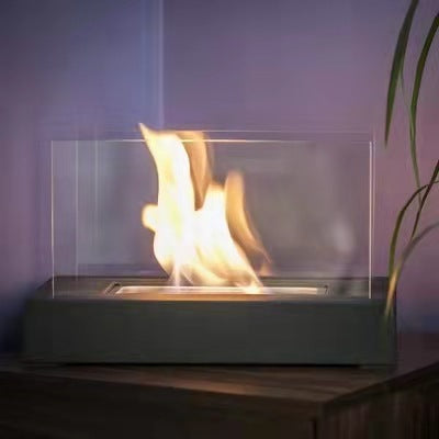 Marque de table Pit betong Glöjning Alkohol Inomhus Brand Skål Mini öppenplats utomhus Dekor Portabel Bord Top Chiminea Méditation Isopp Troyl